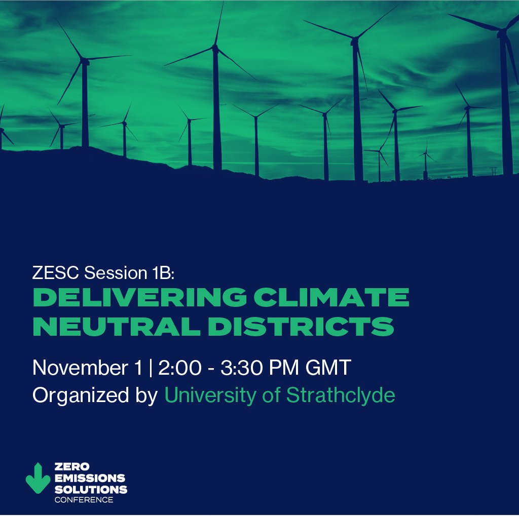 You are currently viewing Zero Emissions Solutions Conference session – Delivering Climate Neutral Districts